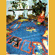 Kirchenteppich für den Altar in Trebnitz  „Hiob - Hoffnung und Zuversicht” Filz 1996