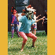 „Maske Krauthase tanzt den Baum„ Filz 1991

